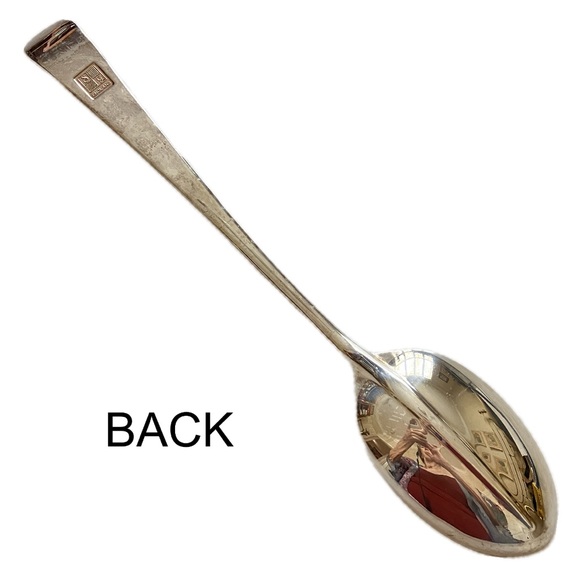 Huge Buffet Silver Serving Spoon-Boxed - Picture 3 of 6